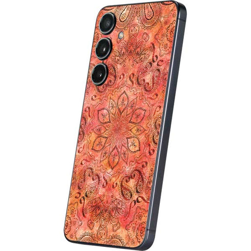 Orange Zen Galaxy S25 Skin